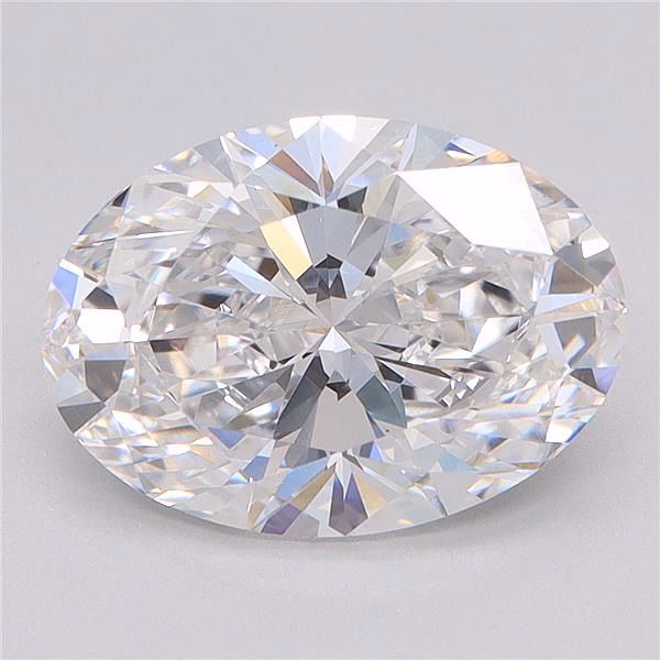4.07 ct. oval Lab Grown Diamond front image