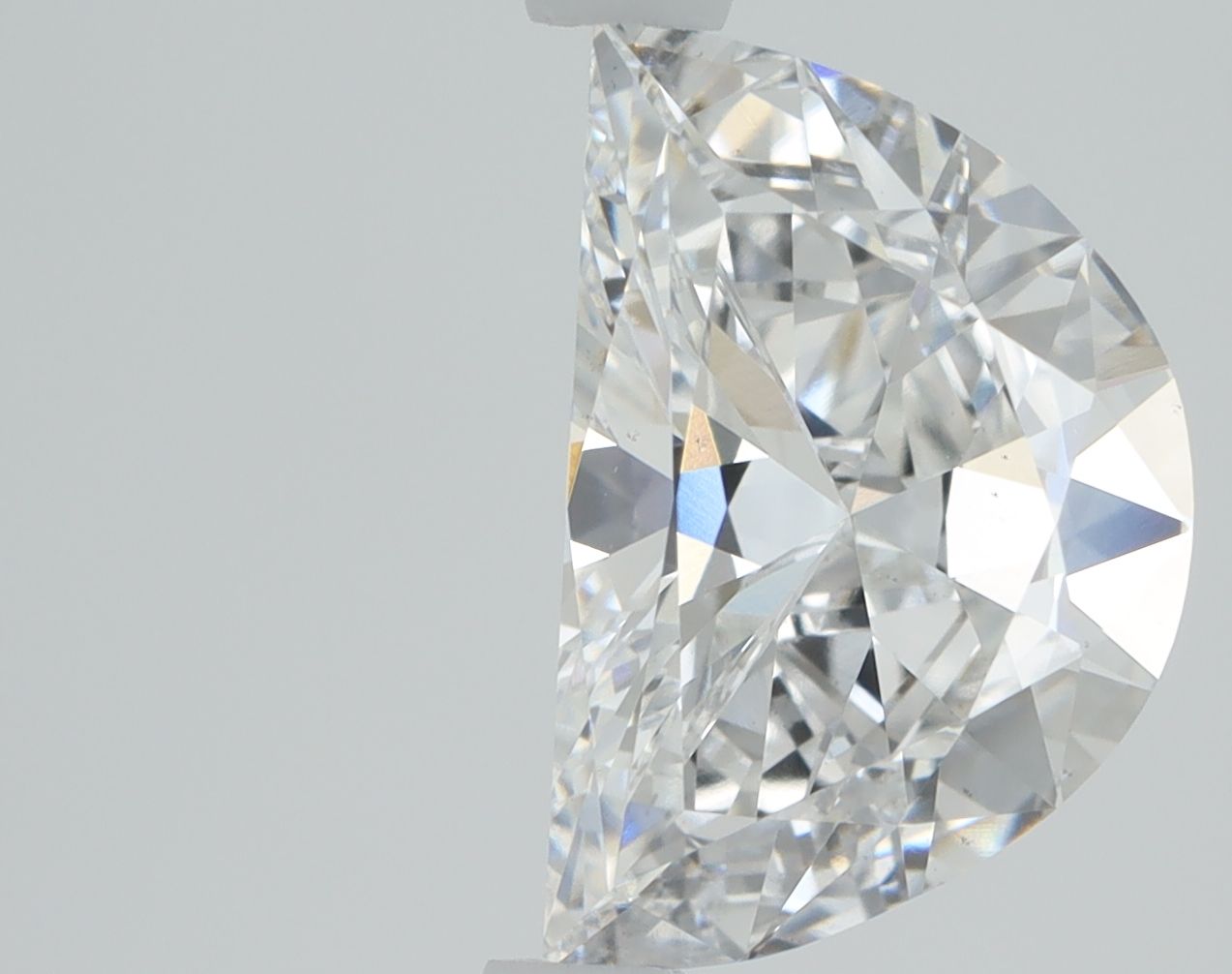 1.5 ct lab-grown Half moon Diamond