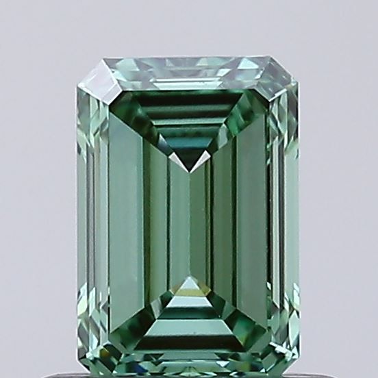 0.66 ct. emerald Lab Grown Diamond front image