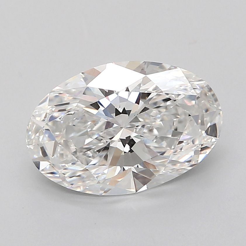 3.01 ct. oval Lab Grown Diamond front image