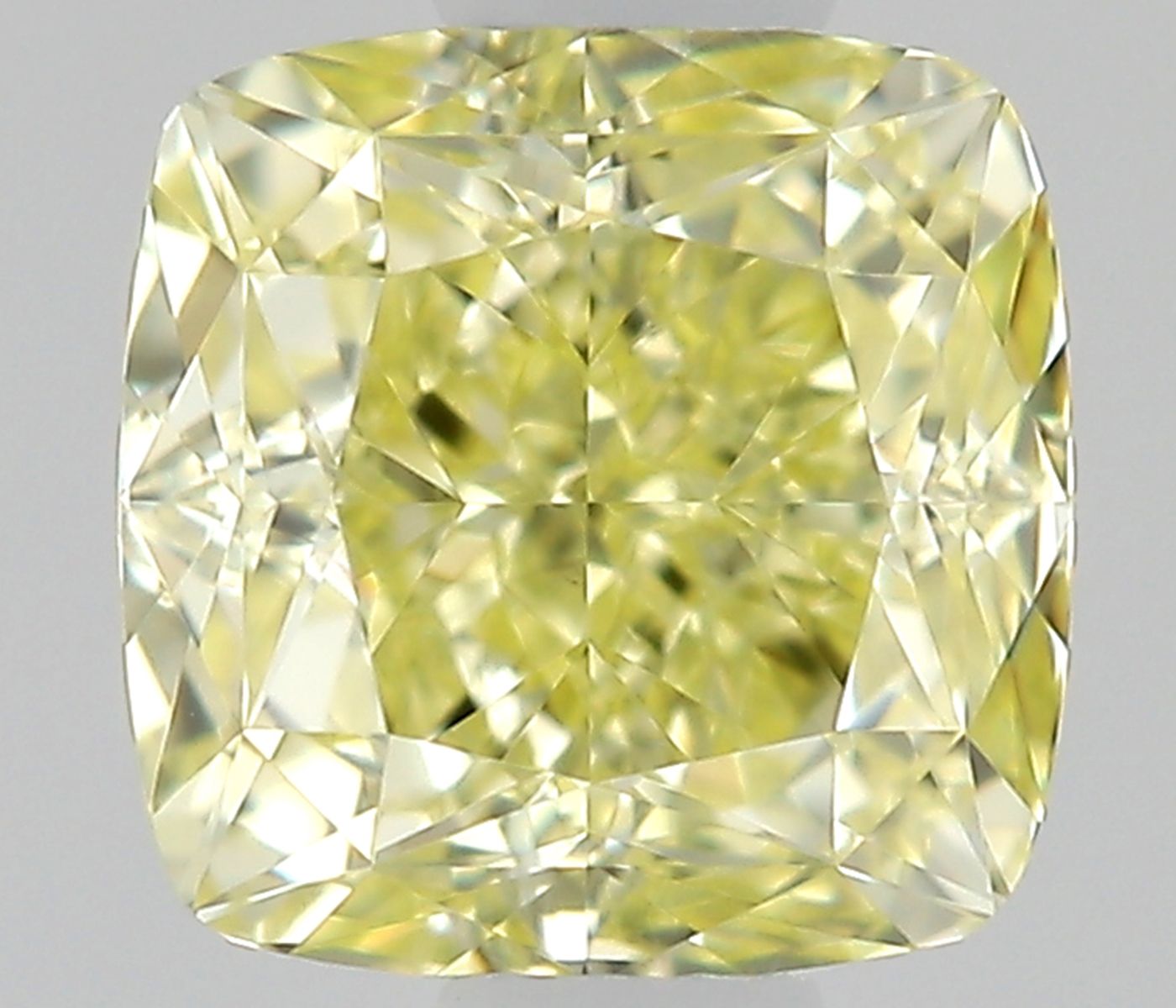 Diament 0.37 ct Fancy Light Yellow/VS1