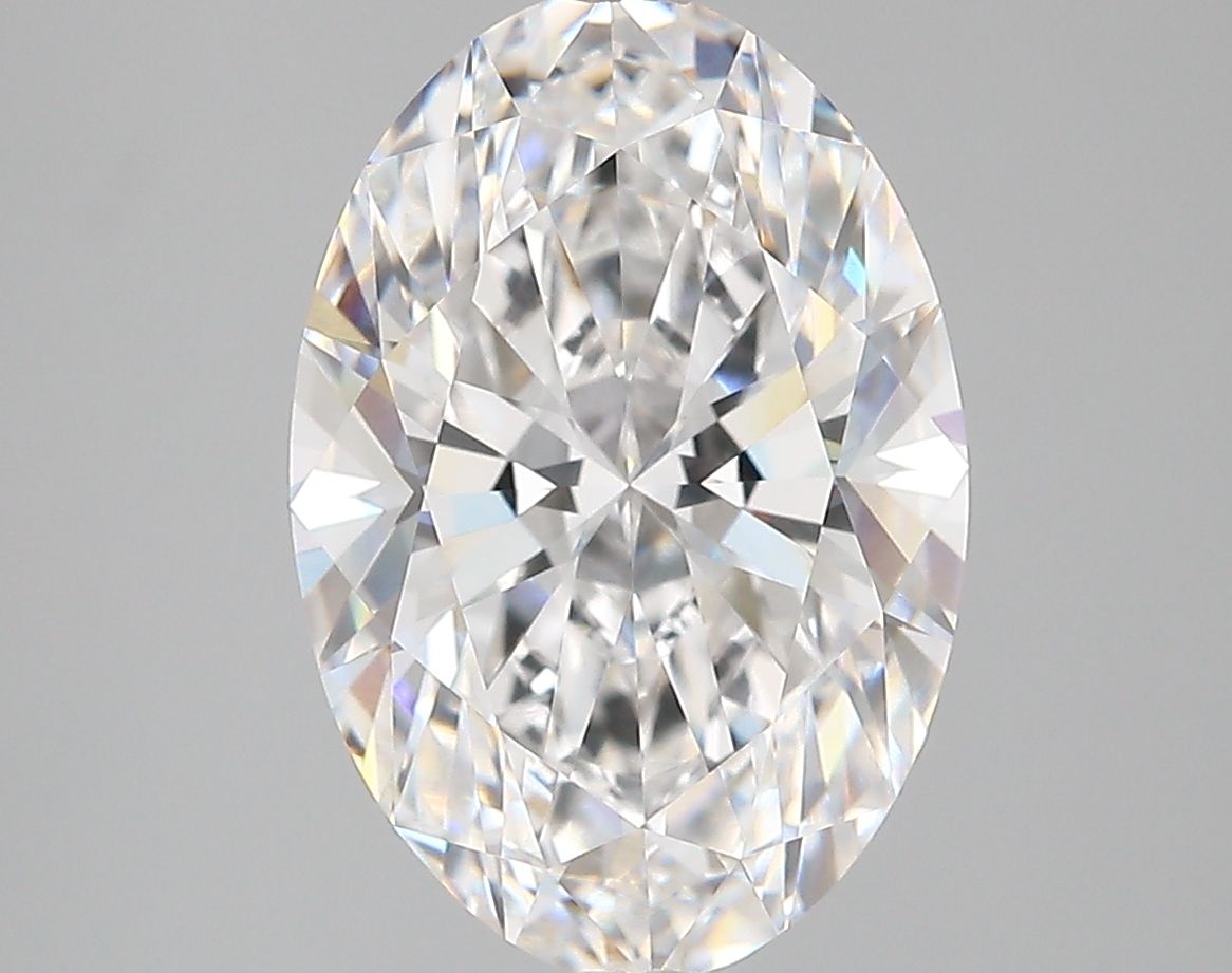 4.42 ct. oval Lab Grown Diamond front image