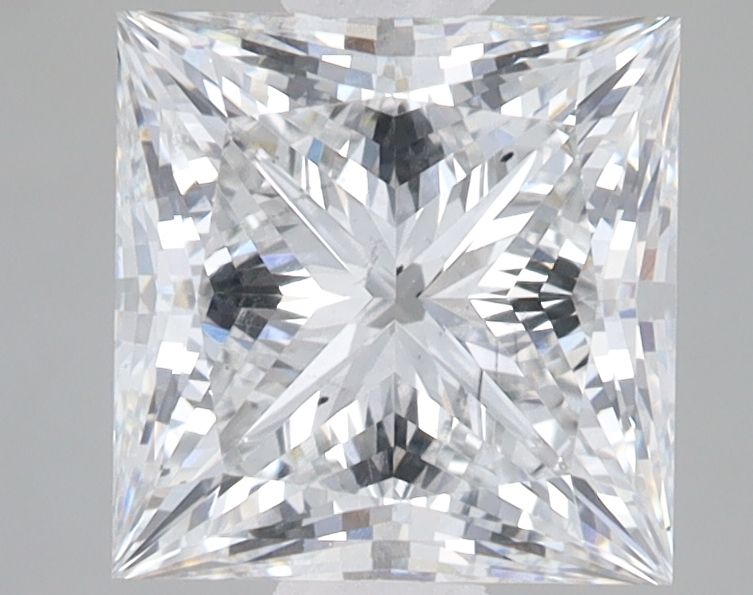 2.92 ct. princess Lab Grown Diamond front image