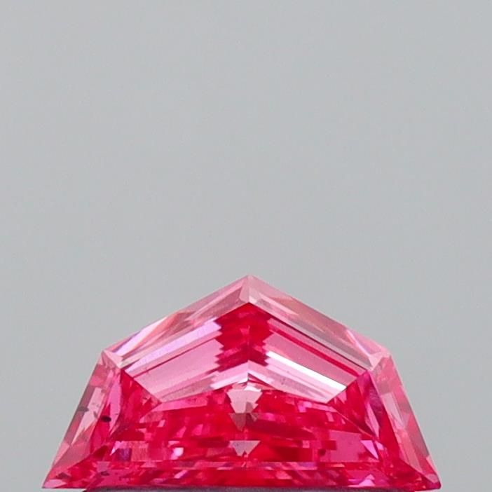 0.27 CT Fancy Vivid Pink PENTAGONAL