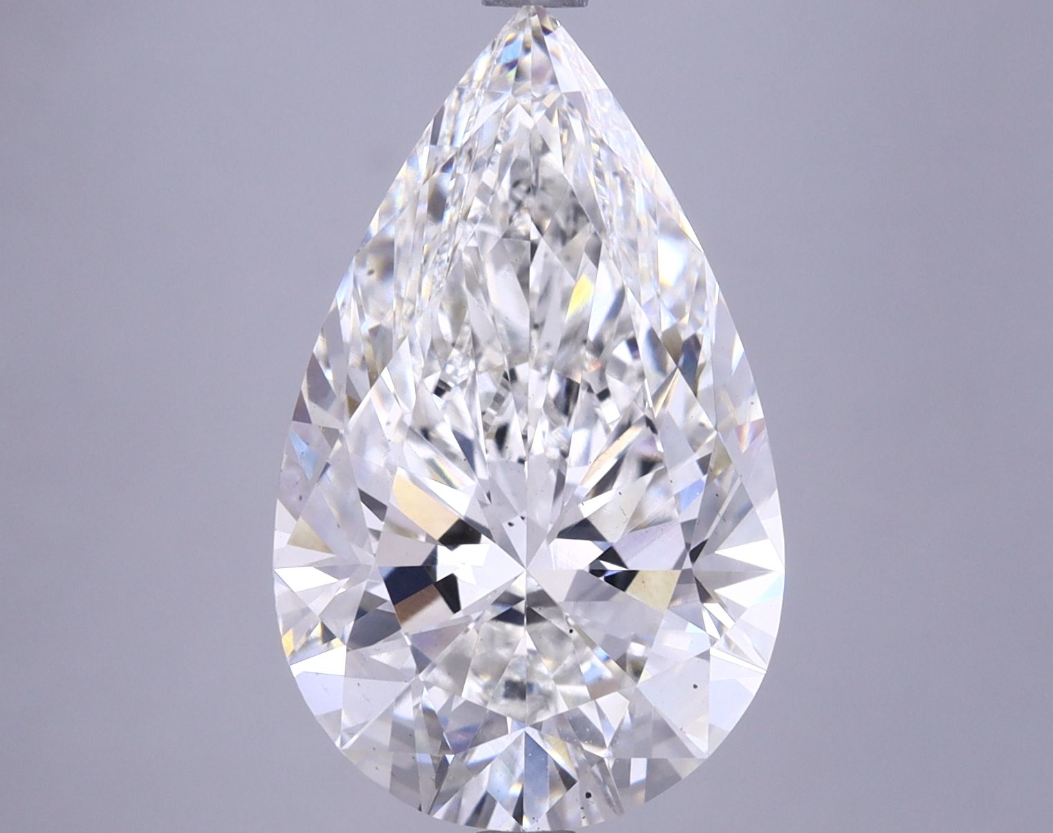 6.01 ct. pear Lab Grown Diamond front image