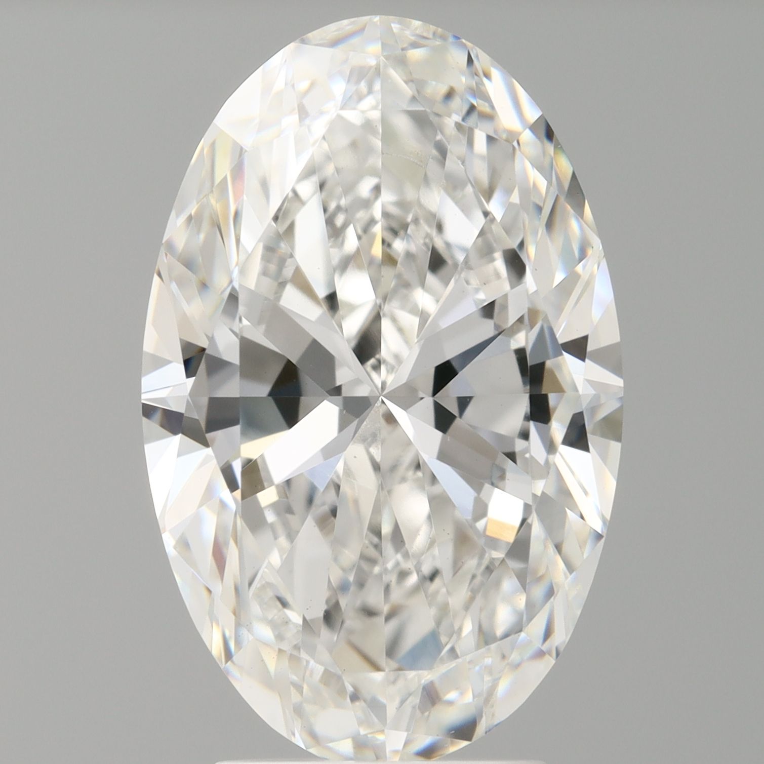 4.00 ct. oval Lab Grown Diamond front image