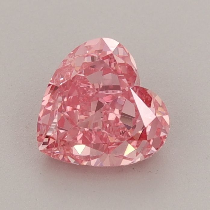 0.94 CT Fancy Vivid Pink HEART