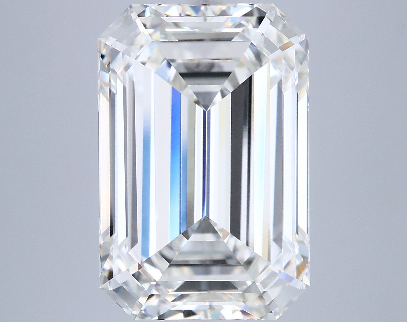 9.04 ct. emerald Lab Grown Diamond front image