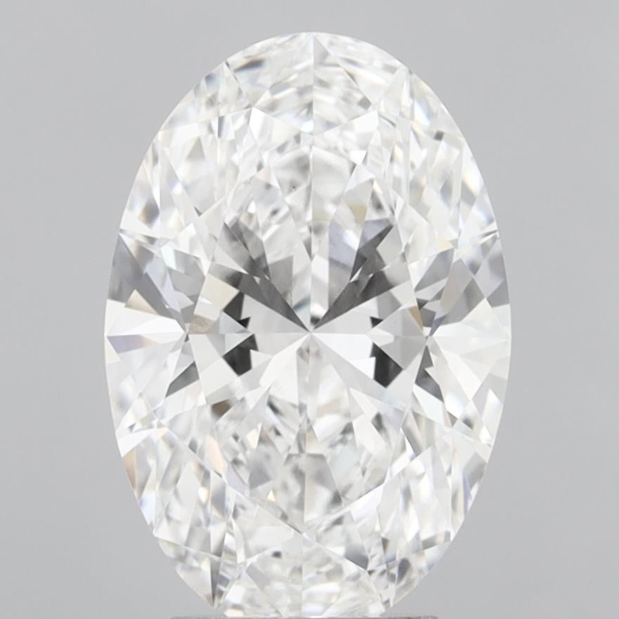 4.08 ct. oval Lab Grown Diamond front image