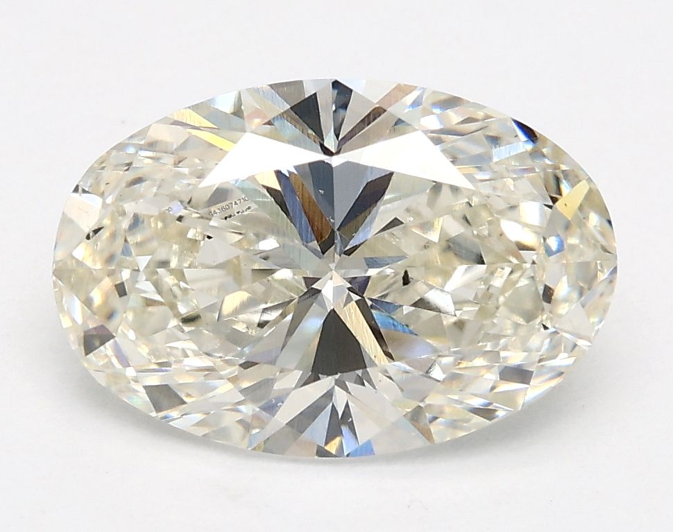 2.14 ct. oval Lab Grown Diamond front image