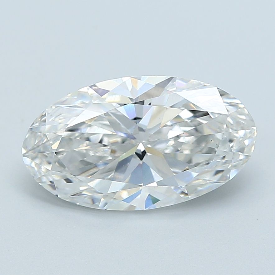 3.88 ct. oval Lab Grown Diamond front image