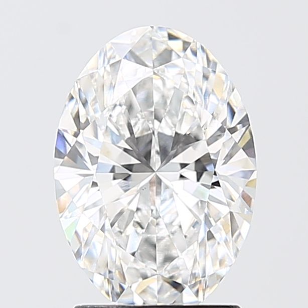2.08 ct. oval Lab Grown Diamond front image
