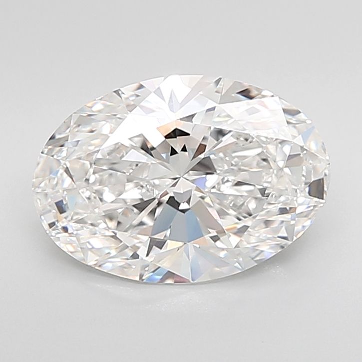 3.76 ct. oval Lab Grown Diamond front image