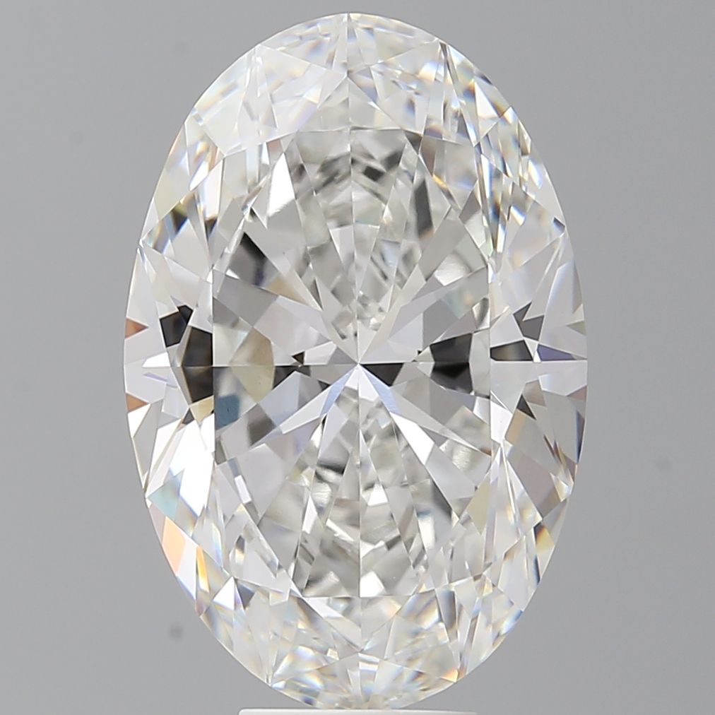 9.10 ct. oval Lab Grown Diamond front image