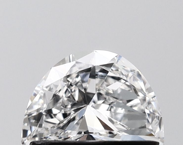 0.63 ct lab-grown Half moon Diamond