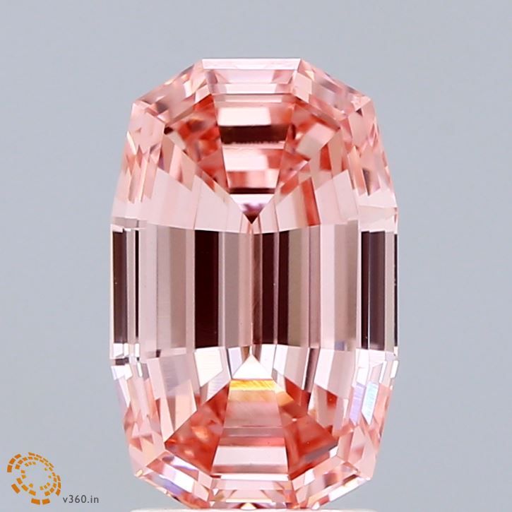 2.69 ct lab-grown Cushion Diamond