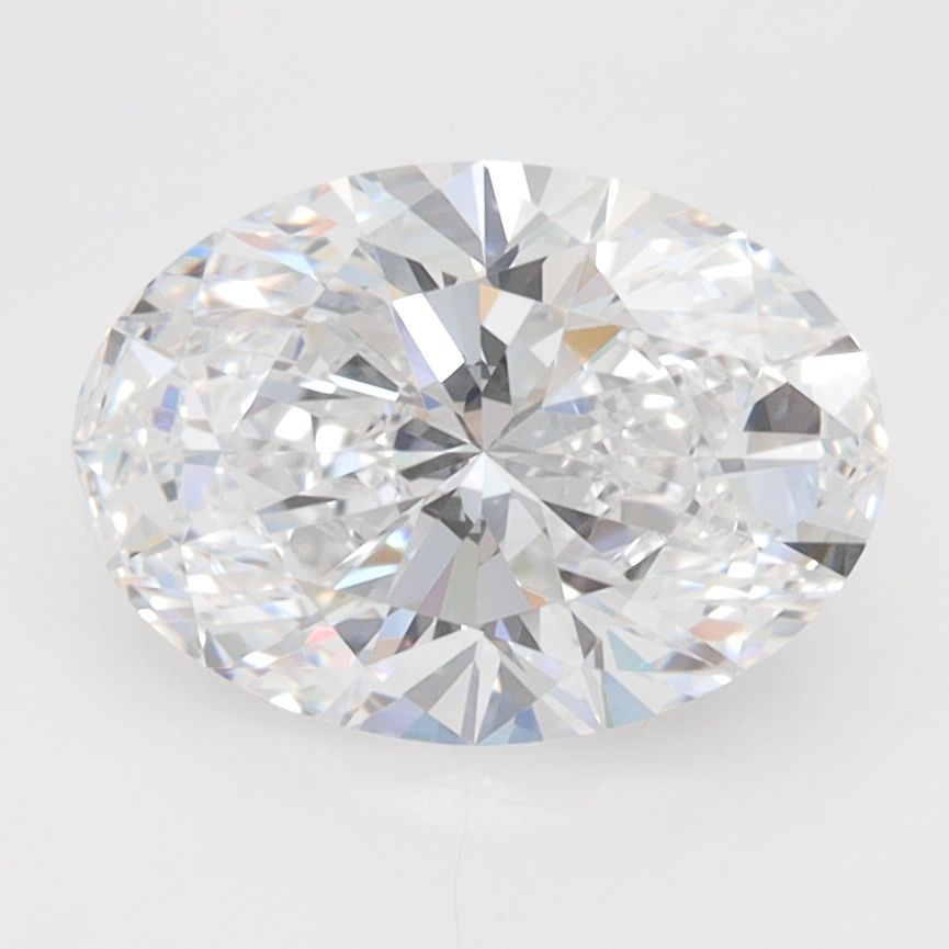 2.10 ct. oval Lab Grown Diamond front image