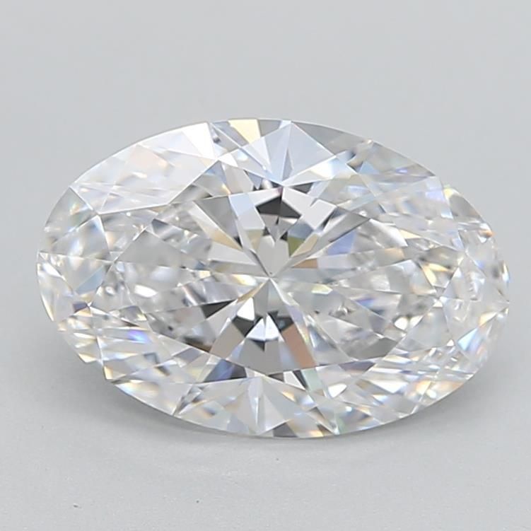 2.11 ct. oval Lab Grown Diamond front image