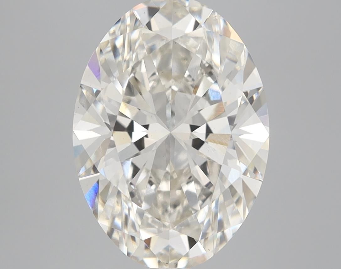 3.60 ct. oval Lab Grown Diamond front image