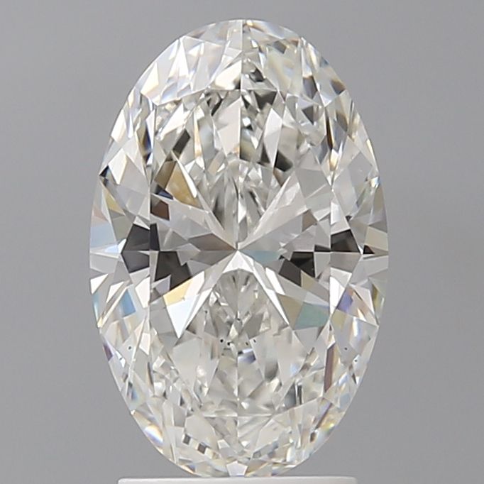 2.50 ct. oval Lab Grown Diamond front image
