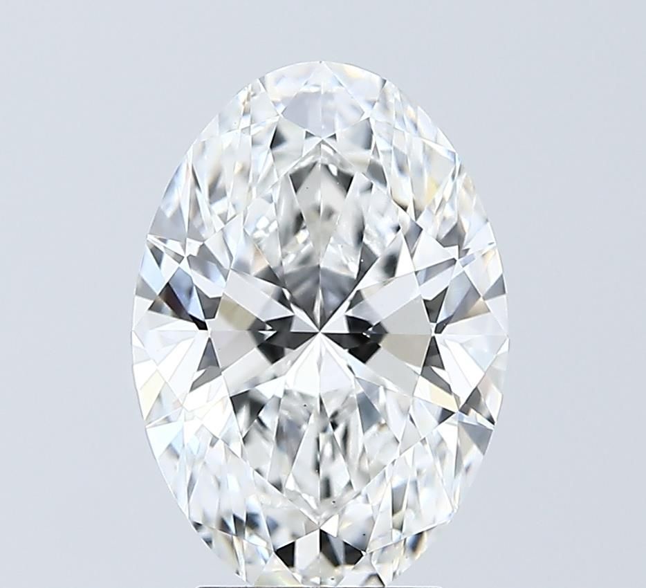 3.07 ct. oval Lab Grown Diamond front image