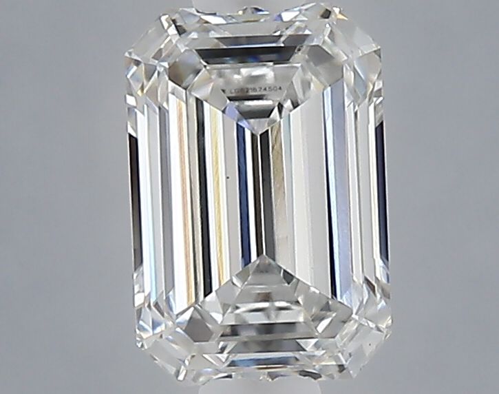 0.74 ct. emerald Lab Grown Diamond front image