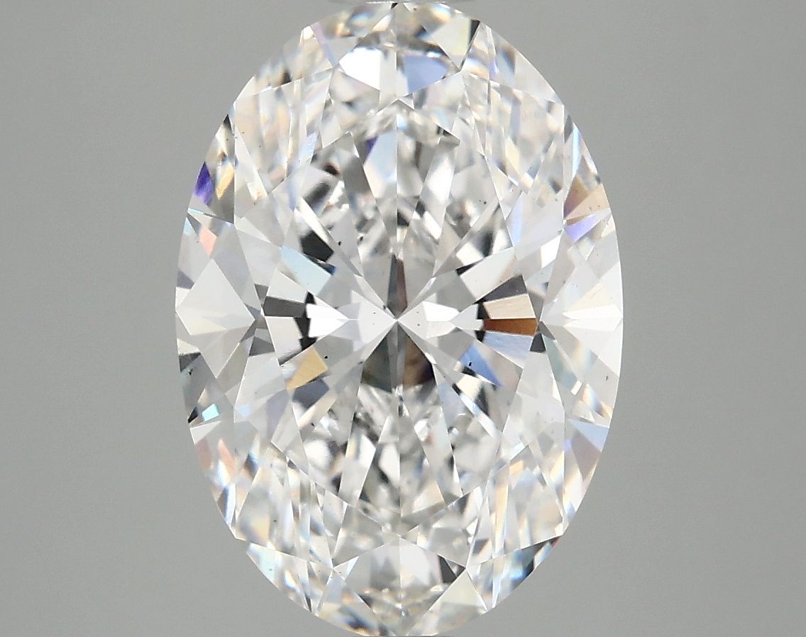 4.90 ct. oval Lab Grown Diamond front image