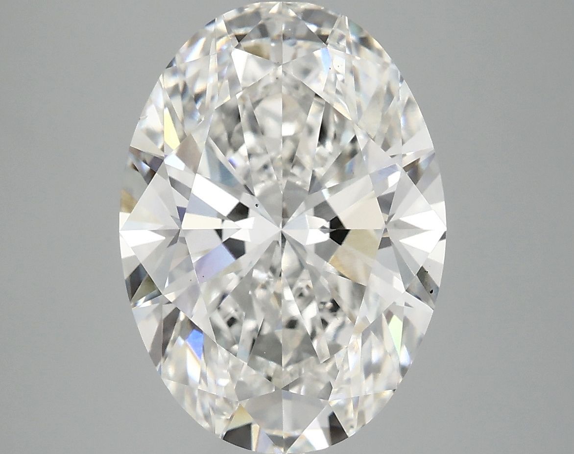 5.00 ct. oval Lab Grown Diamond front image