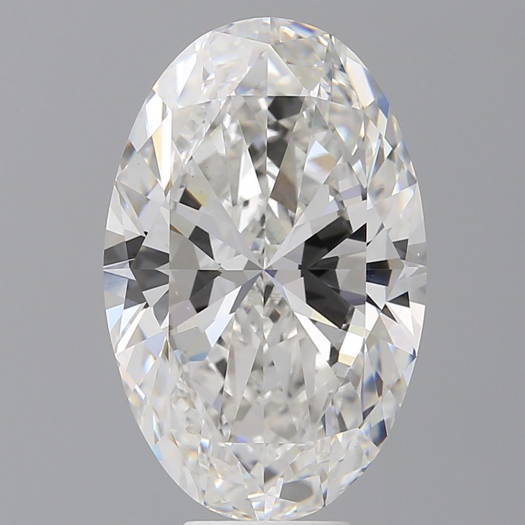 9.50 ct. oval Lab Grown Diamond front image
