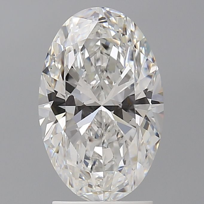 2.58 ct. oval Lab Grown Diamond front image