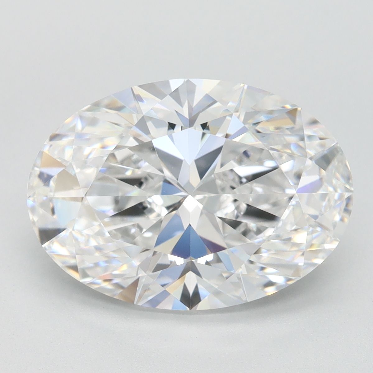 3.91 ct. oval Lab Grown Diamond front image