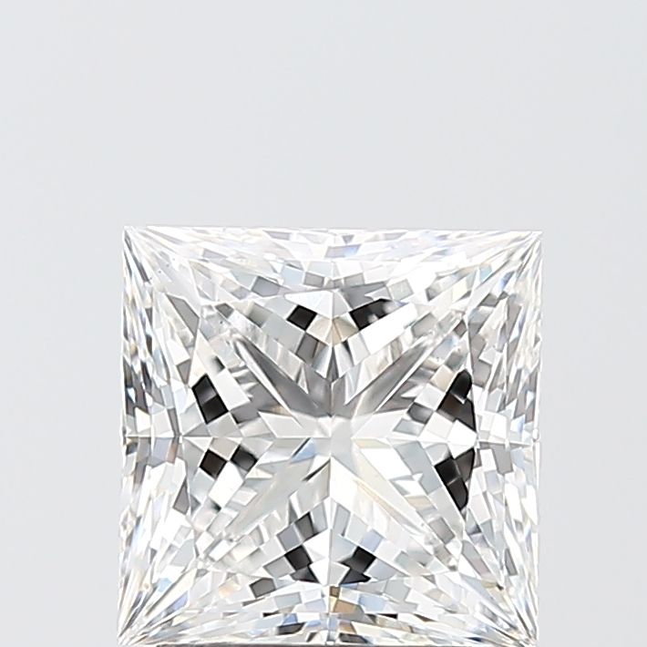 2.10 ct. princess Lab Grown Diamond front image