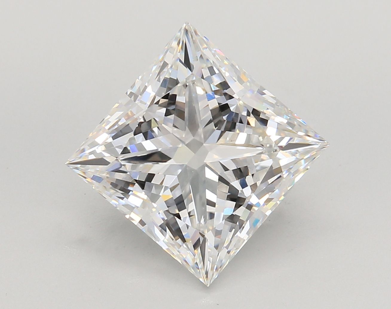 5.59 ct. princess Lab Grown Diamond front image