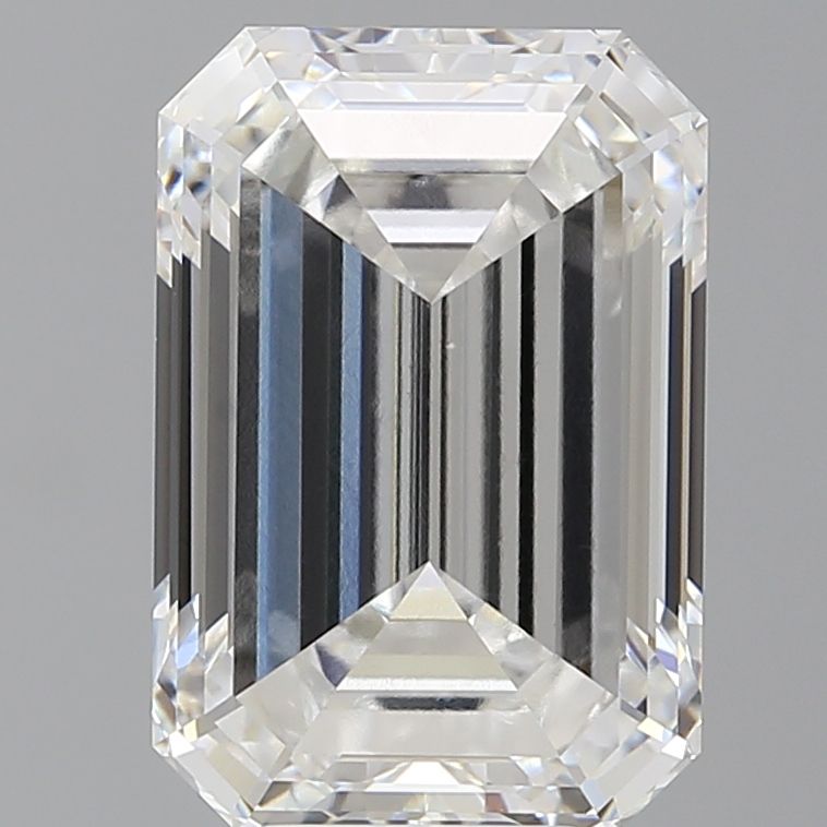 6.60 ct. emerald Lab Grown Diamond front image