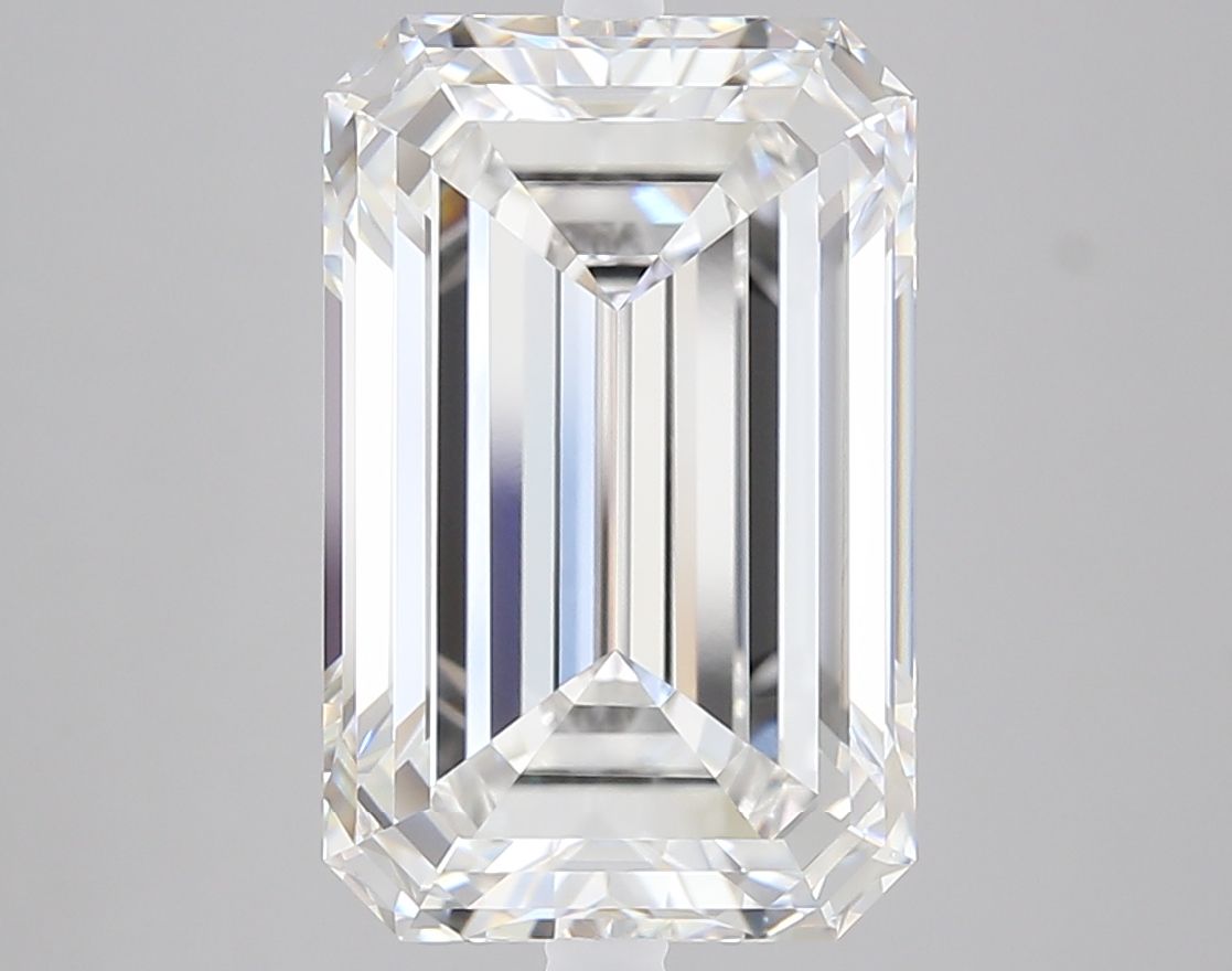 6.23 ct. emerald Lab Grown Diamond front image