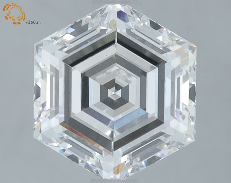 2.22 ct lab-grown Hexagonal Diamond