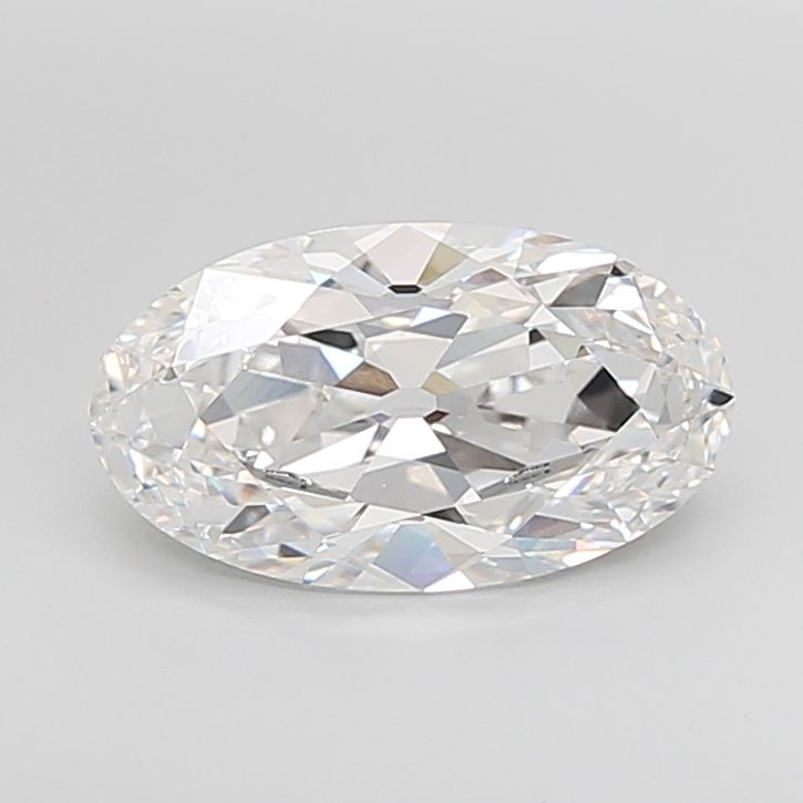 4.08 ct. oval Lab Grown Diamond front image