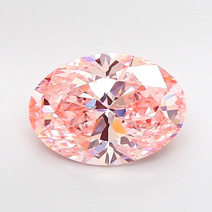 4.06 ct. oval Lab Grown Diamond front image