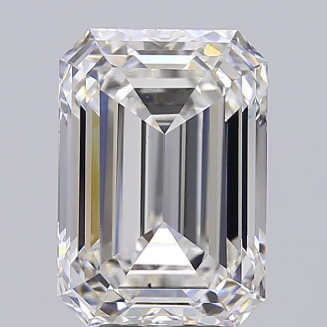 5.05 ct. emerald Lab Grown Diamond front image