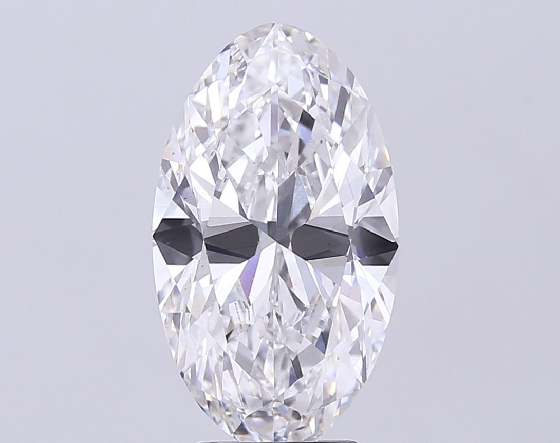 5.02 ct. oval Lab Grown Diamond front image