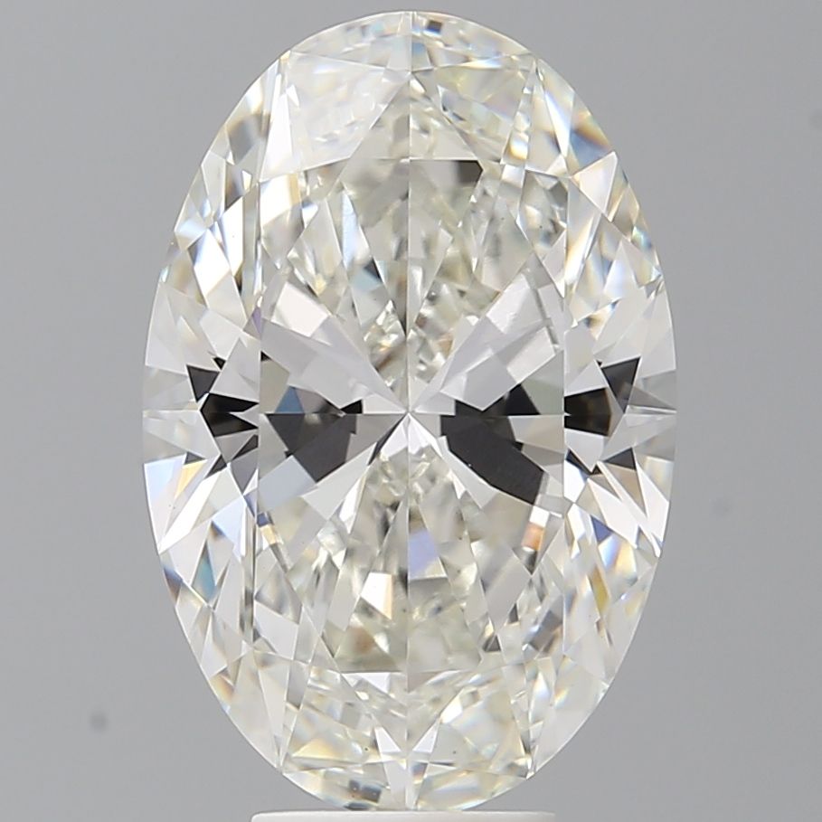 6.58 ct. oval Lab Grown Diamond front image