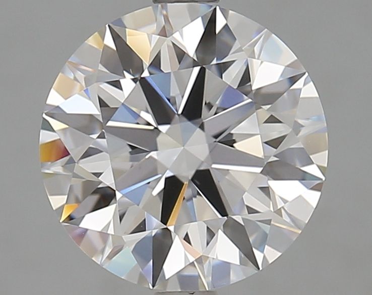 Diamant Rond 3.11 ct - Couleur D - Pureté VVS1