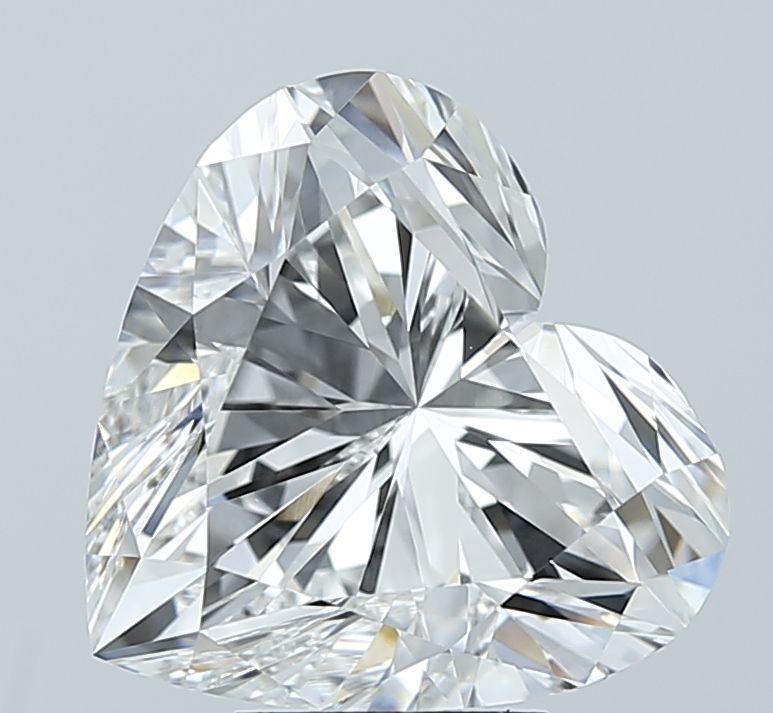 5.52 ct. heart Lab Grown Diamond front image