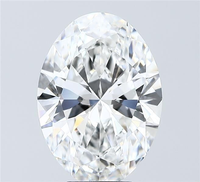 5.02 ct. oval Lab Grown Diamond front image