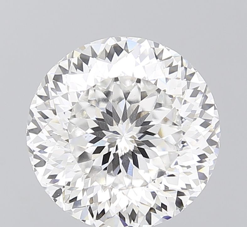 5.24 ct. round Lab Grown Diamond front image