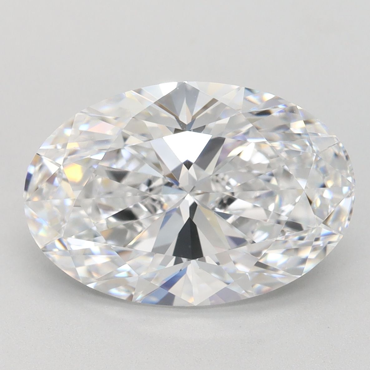 3.65 ct. oval Lab Grown Diamond front image