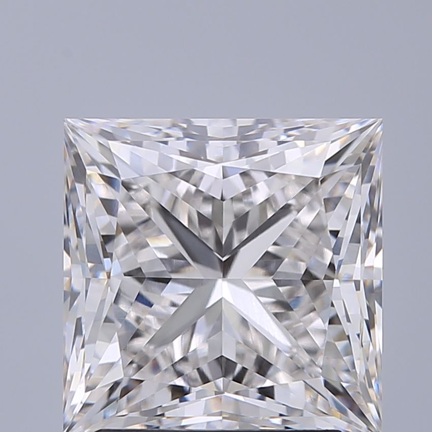 2.57 ct. princess Lab Grown Diamond front image