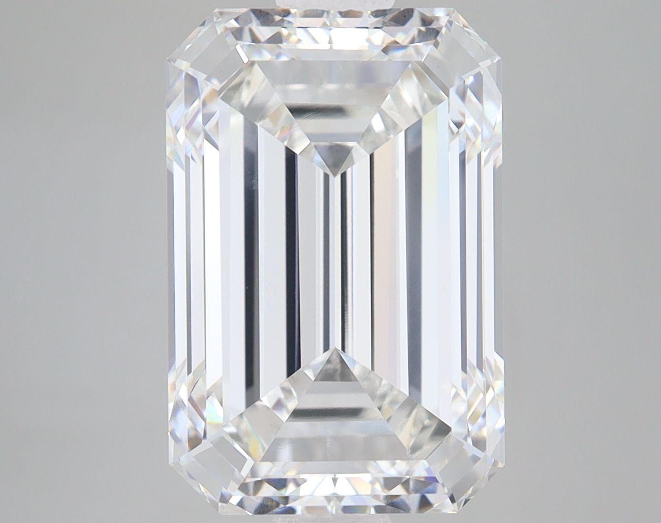 7.05 ct. emerald Lab Grown Diamond front image