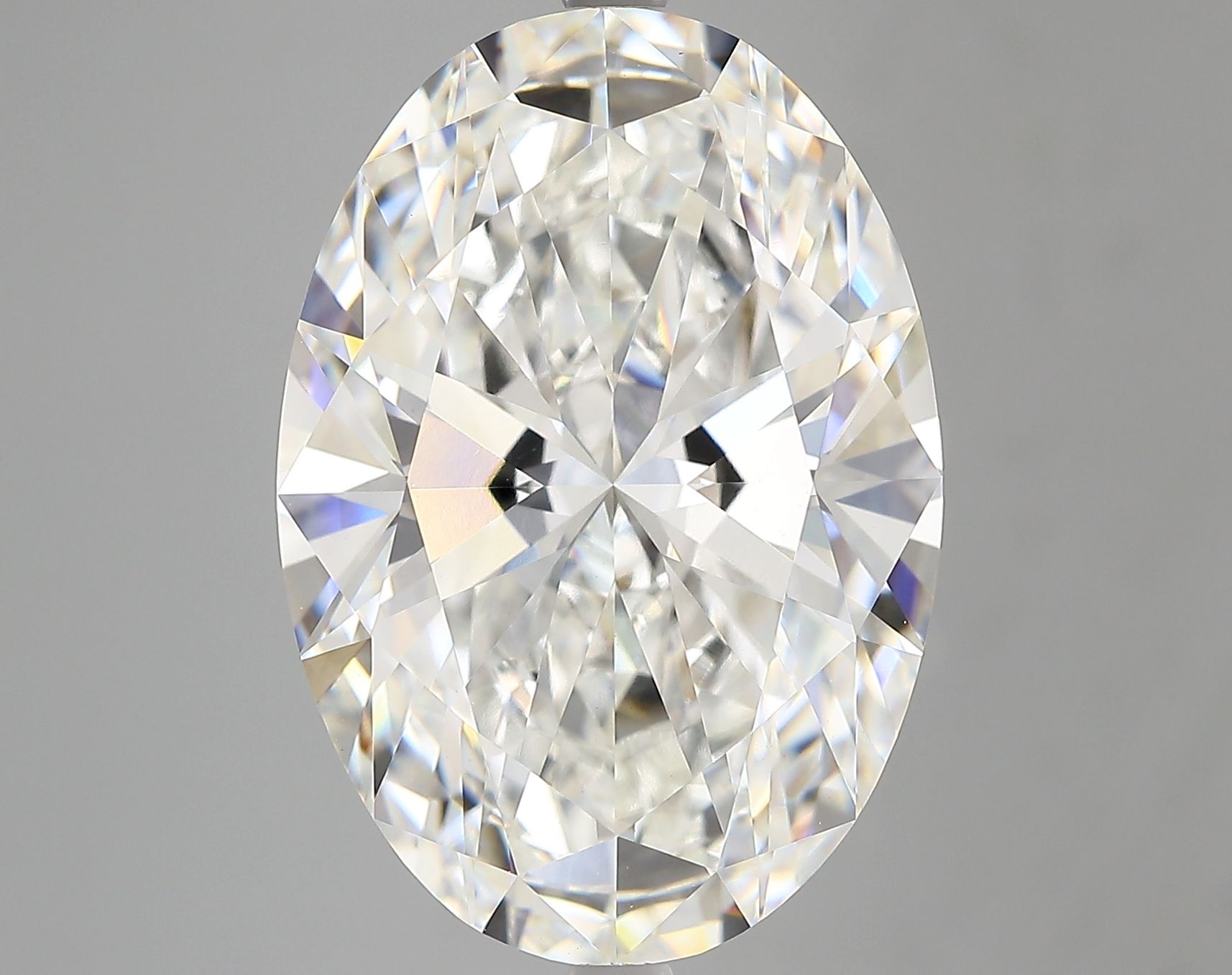 10.05 ct. oval Lab Grown Diamond front image