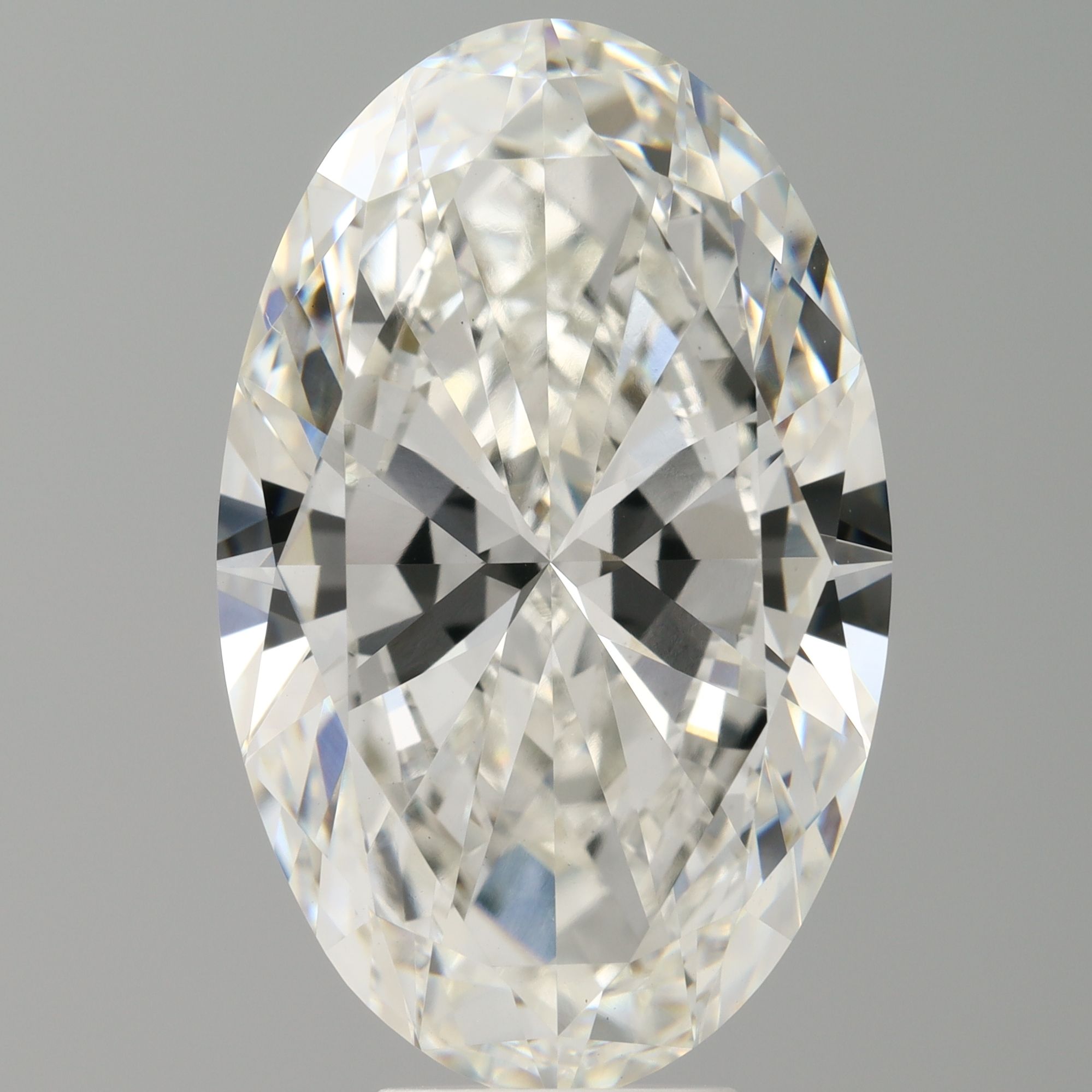 8.10 ct. oval Lab Grown Diamond front image